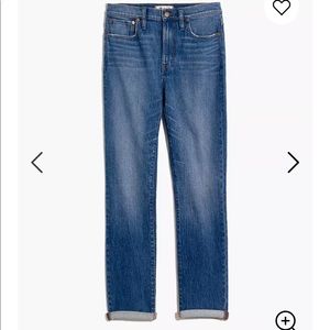 Madewell High-Rise Slim Boyjean